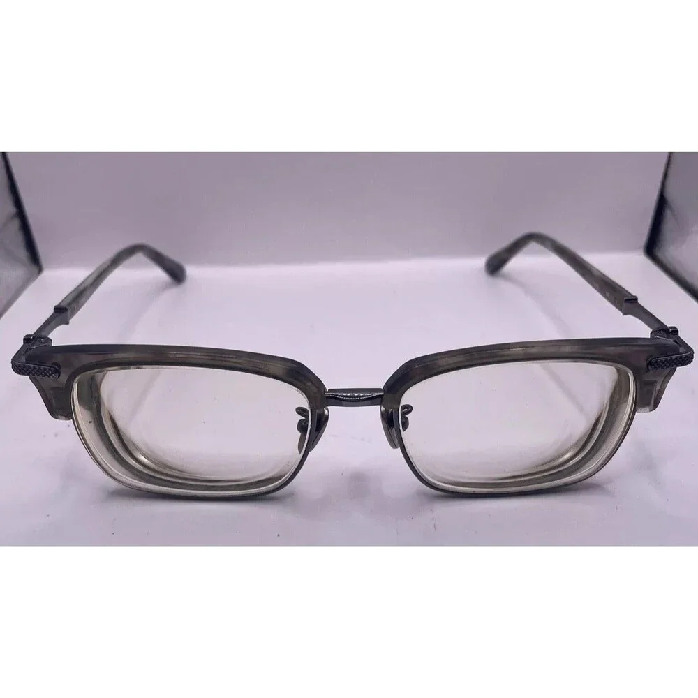 Frency Mercury Eque.M After Waves GS 54-18 140 Glasses Eyeglasses Frames + Case